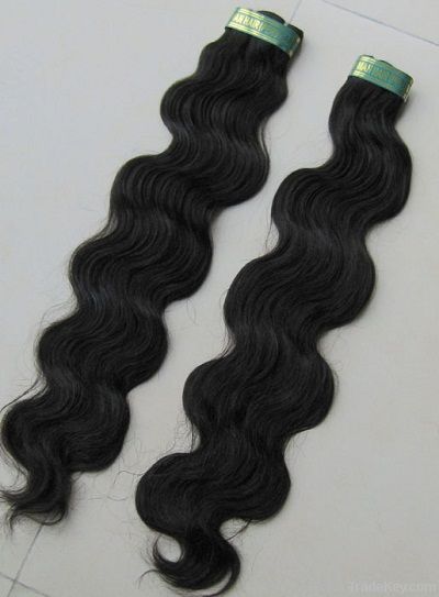 Peruvian Virgin Hair Extension Body Wave Human Hair Weft