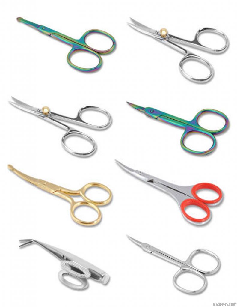 Nail Scissors  Cuticle Scissors Moustache Scissors