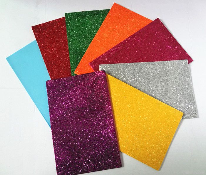 eva foam sheet/glitter foam sheet