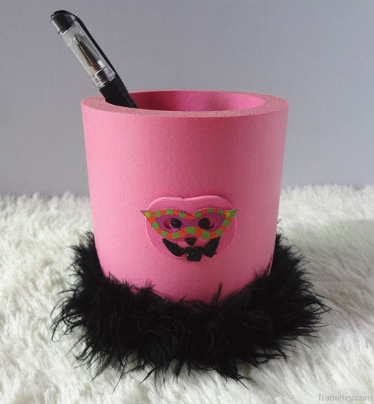 EVA pen holder/eva foam pen vase/foam pen holder for decor