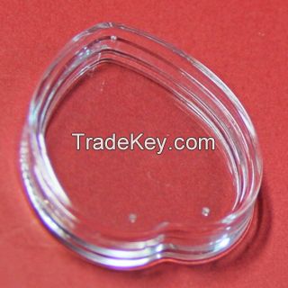 Heart shape coin capsules