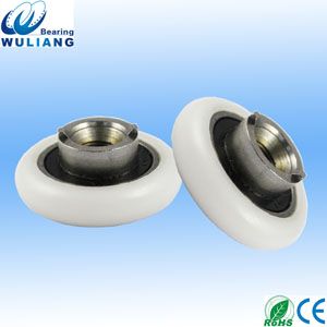 plastic pulley bearings, bearing steel and POM