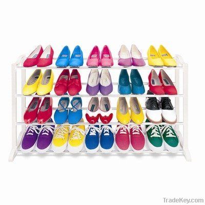 20-pair stackable  shoe rack