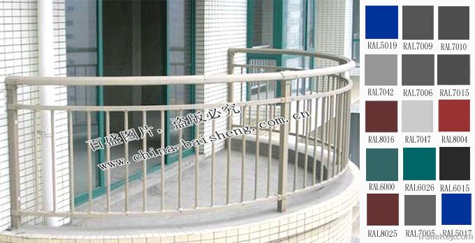 Hot-dip zinc galvanized steel balcony railing?BS0041?