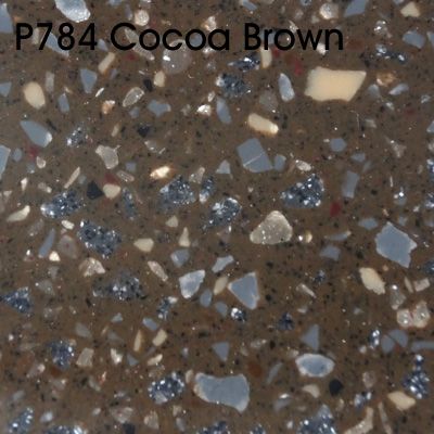 Corian COCO Brown Solid Surface Sheet 3660*760*12.3mm