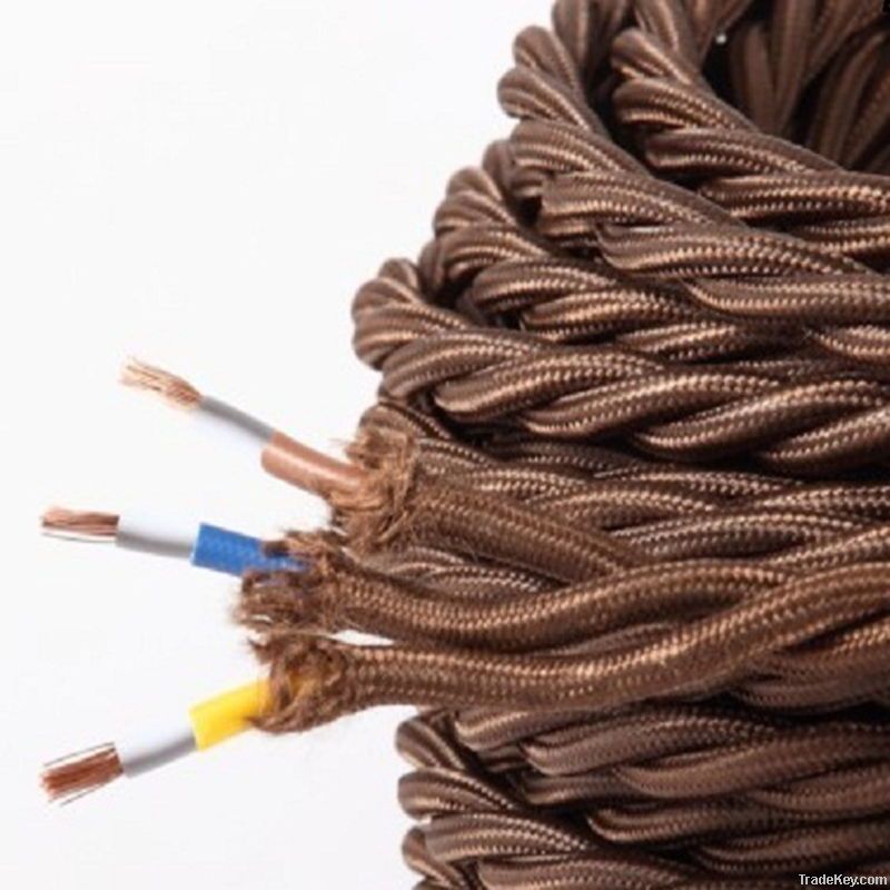 Three conductor twisted wire