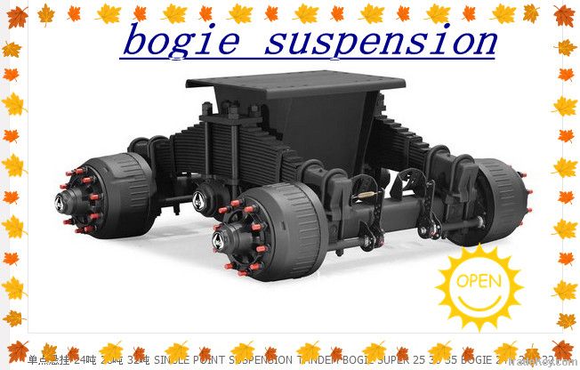 Drum Bogie Suspension Used Truck And Trailer