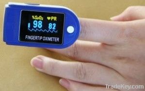 fingertip oximeter with OLED display