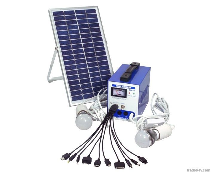 12V/4AH Solar DC generator system