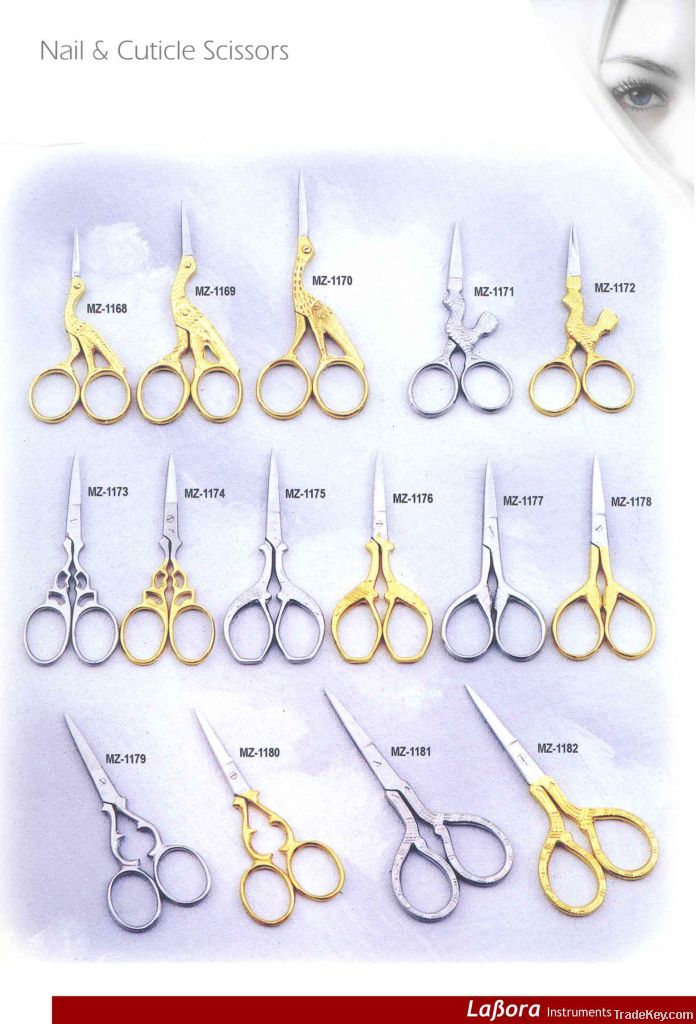 nail and cuticle scissors