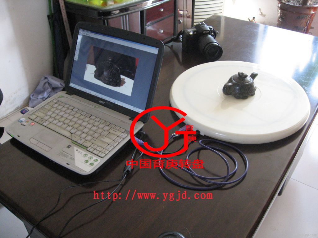Three-dimensional Photography Turntable