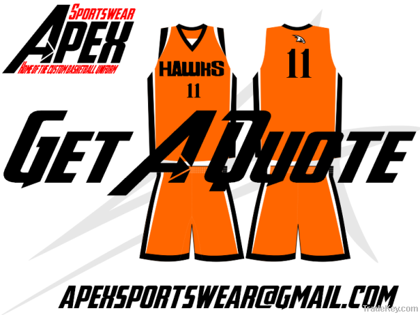 customize basketball uniforms