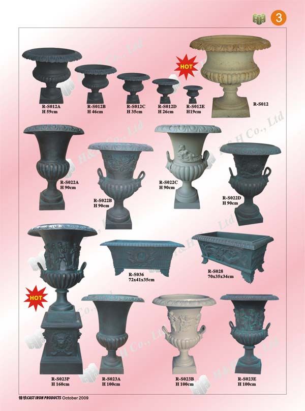 garden urns