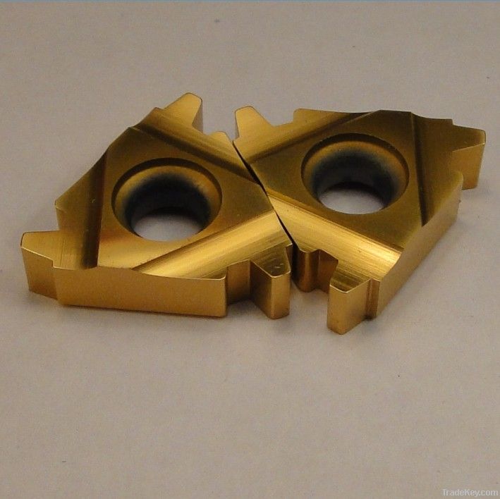 Partial ProfileCemented Carbide External Treading Inserts for Right Ha