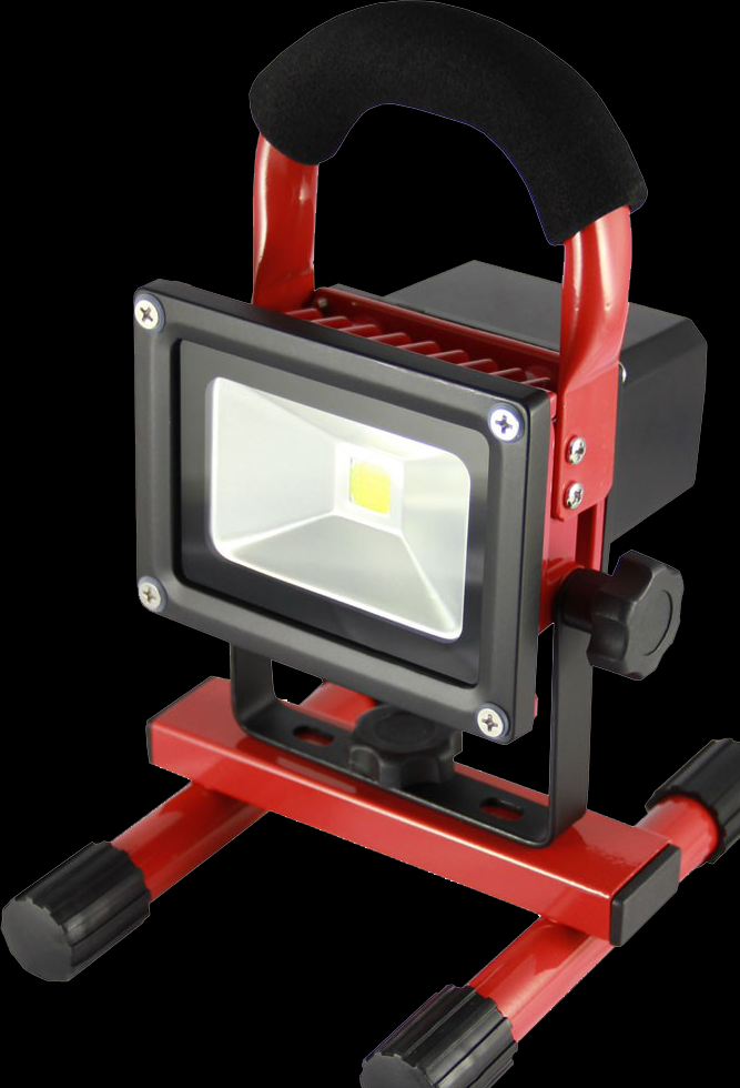 10W rechargeable flood light