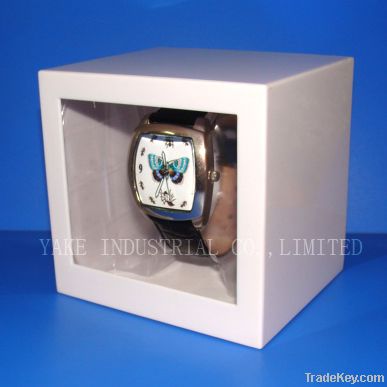 White  Rectangular watch box