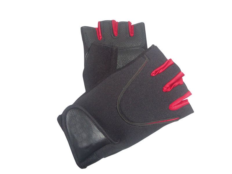	Weight Lifting Neoprene Gloves Customized Brand