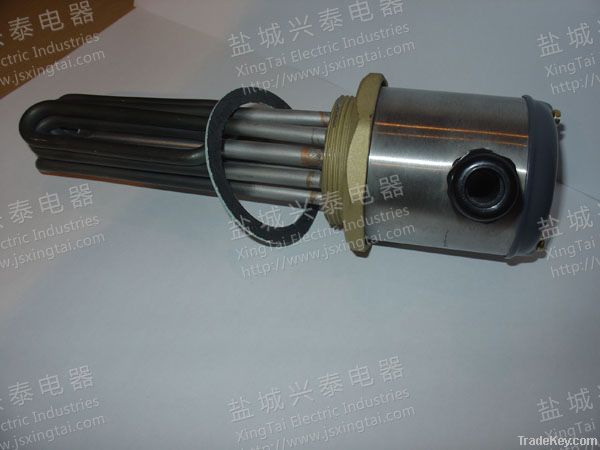 incoloy flange immersion heater with thermostat