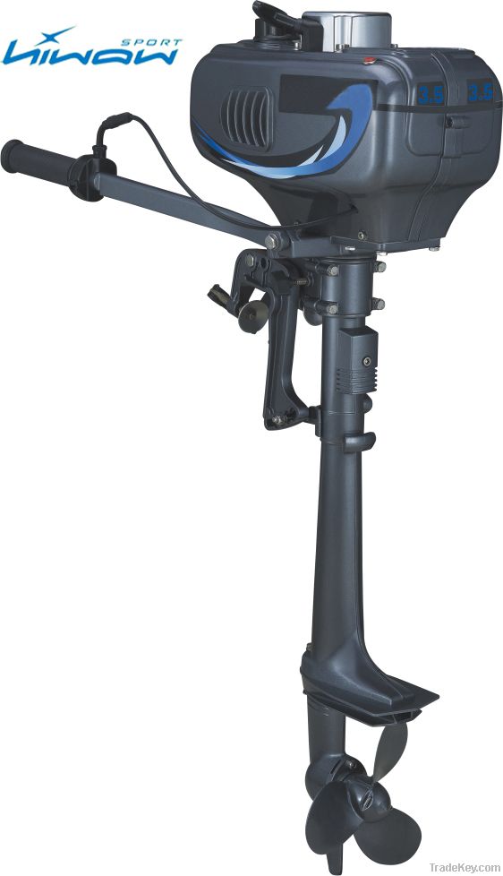 2 stroke 3.5HP outboard engine gasoline water-cooled