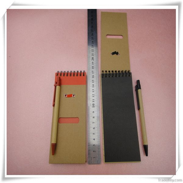 yiwu new design kraft paper note book with lock