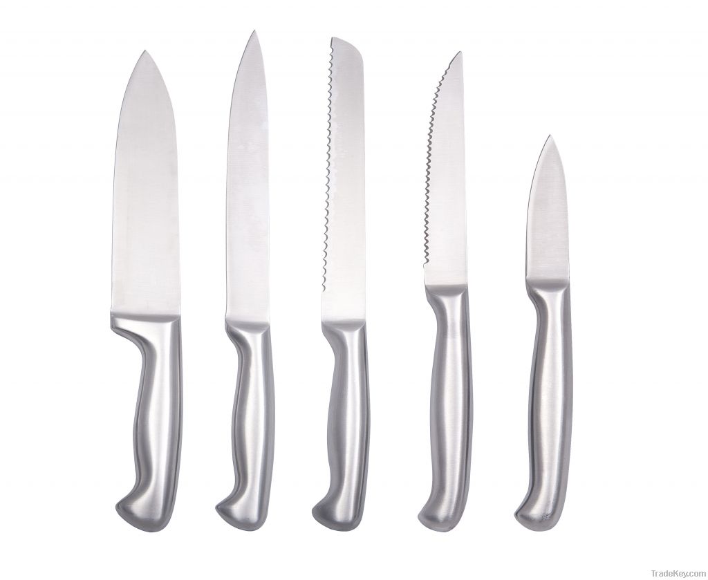 stainless steel kitchen  knife set