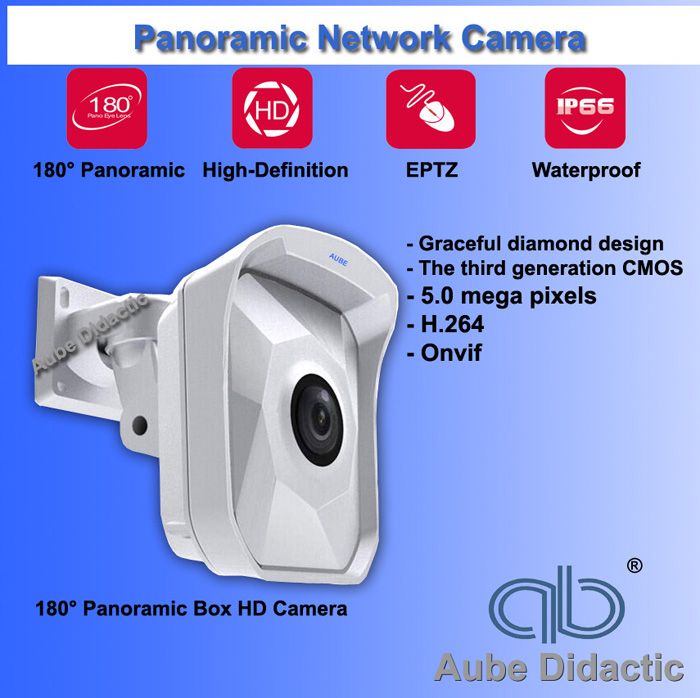 Panoramic CCTV Network Camera for IP Security