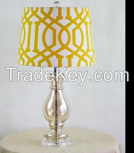 glass table lamp