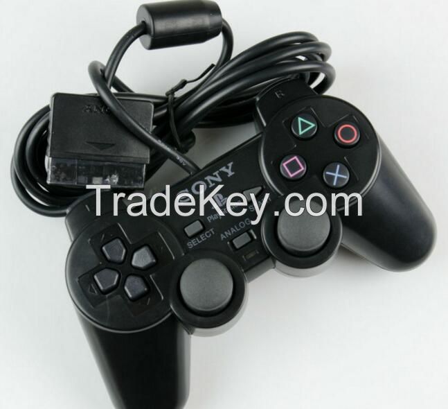 Wired Controller Double Vibration Joystick Gamepad Joypad For PS2 Playstation 2