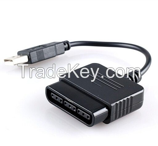 For PC PS2 to PS3 Game Controller Adapter USB Converter