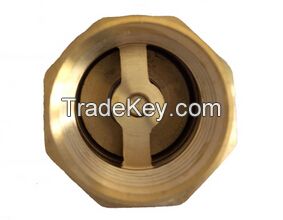 Manufuctury Supply Brass Check Valve With Brass Cartrige
