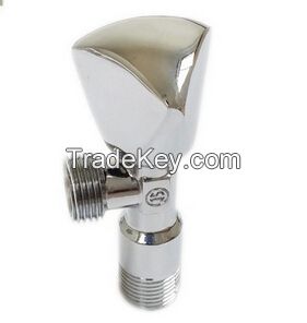 1/2 Inch 90 Degree Zinc Handle Toilet Water Angle  Valve