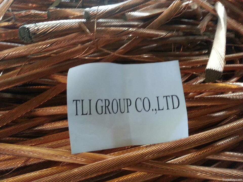 copper wire scrap 99.9% selled by factory