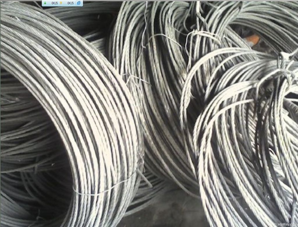 High quantitiy aluminum wire scrap 6061