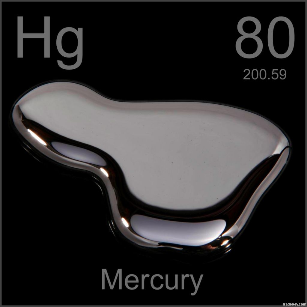High purity siliver liquid Mercury for gold mining