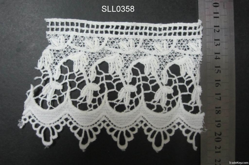 Cotton embroidery lace