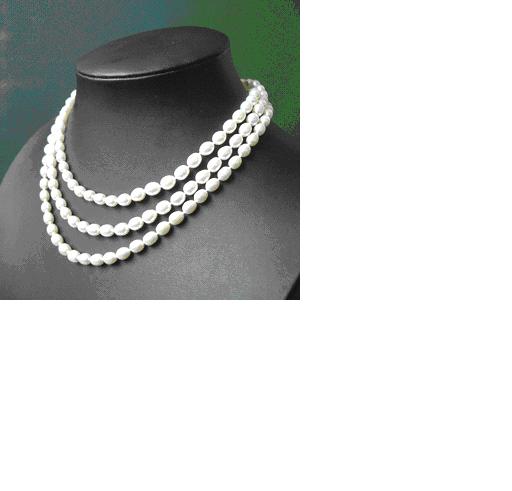 Super pearl necklace