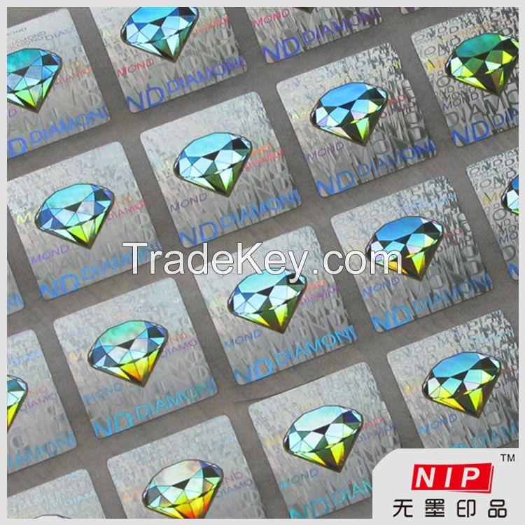 Anti-Fake 3D Security Custom Hologram Sticker