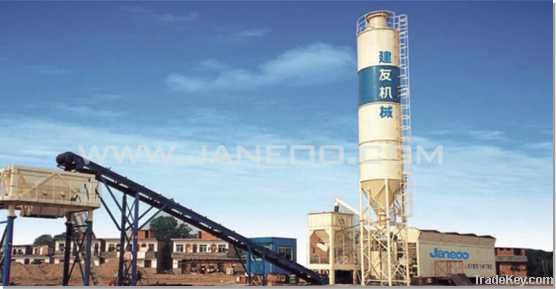 Stabilize and continuous soil mixing plant
