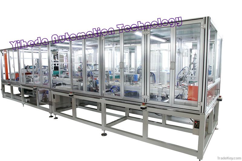 Non-standard automatic solenoid valve assembly line