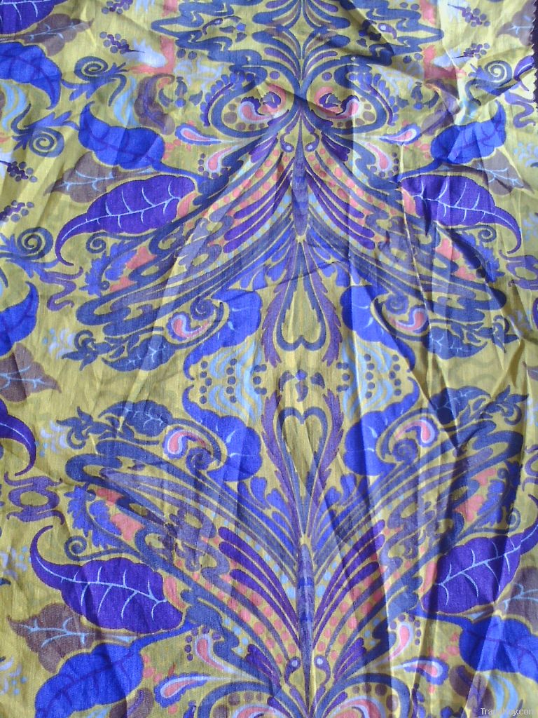 60x60/90x88 Printed Cotton Voile Fabric