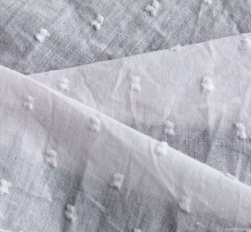 Jacquard Swiss Dot Fabric