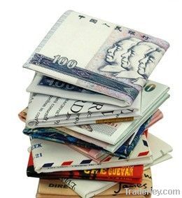 Promot gift Funny craft tearproof papery wallet tyvek