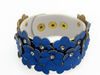 2013 Newest design floriated leather cuff bracelet vners