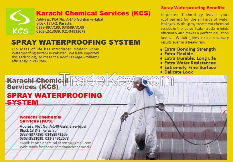 Spray Roof Waterproofing Treatment