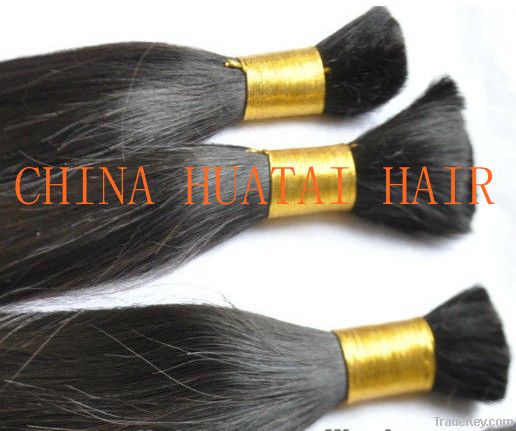 Unprocessed Chinese virgin hair bulk wholesale