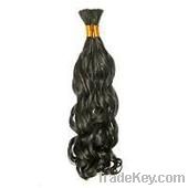 remy human hair bulk spring curl.french curl.kinky curl