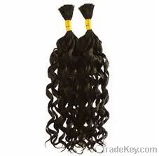 remy human hair bulk spring curl.french curl.kinky curl