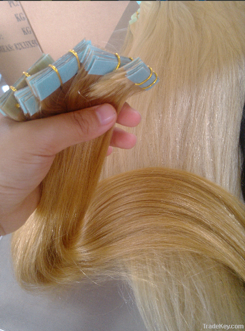 Premium Grade remy hair extra-ordinary water-proof tape hair