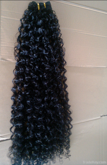 factory price, Kinky curl, real virgin hair