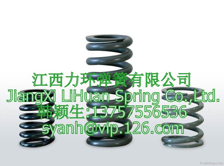 High, low-voltage switch spring